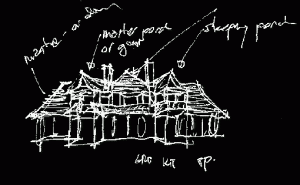 Maclaren Research cottage sketch